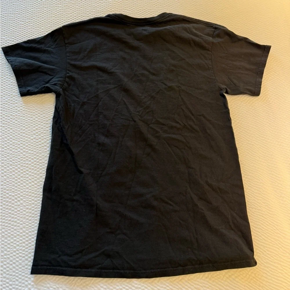 Levi's Black Graphic T-Shirt Rainbow Letters Size M